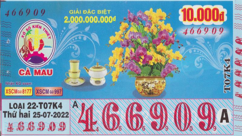 xo so ca mau 3 Cách dò kết quả xổ số Cà Mau truyền thống